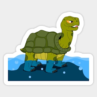 Old Turtle Sea Sticker